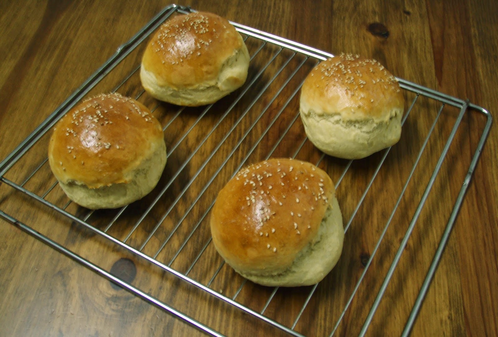 Receta de Pan sin gluten para hamburguesas