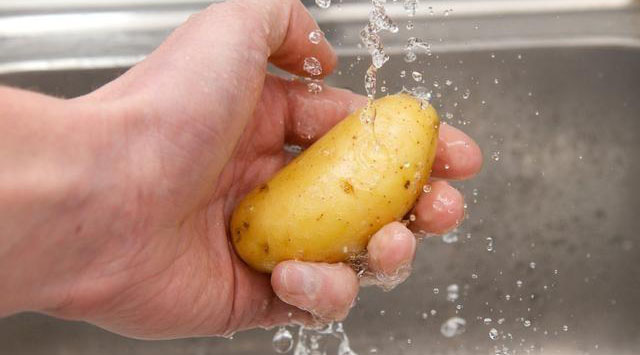 patatas al microondas