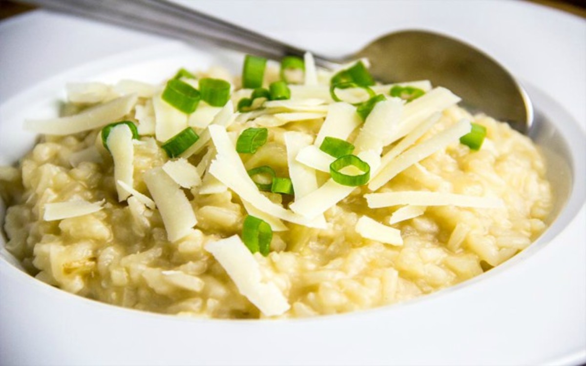 Receta de Risotto de queso