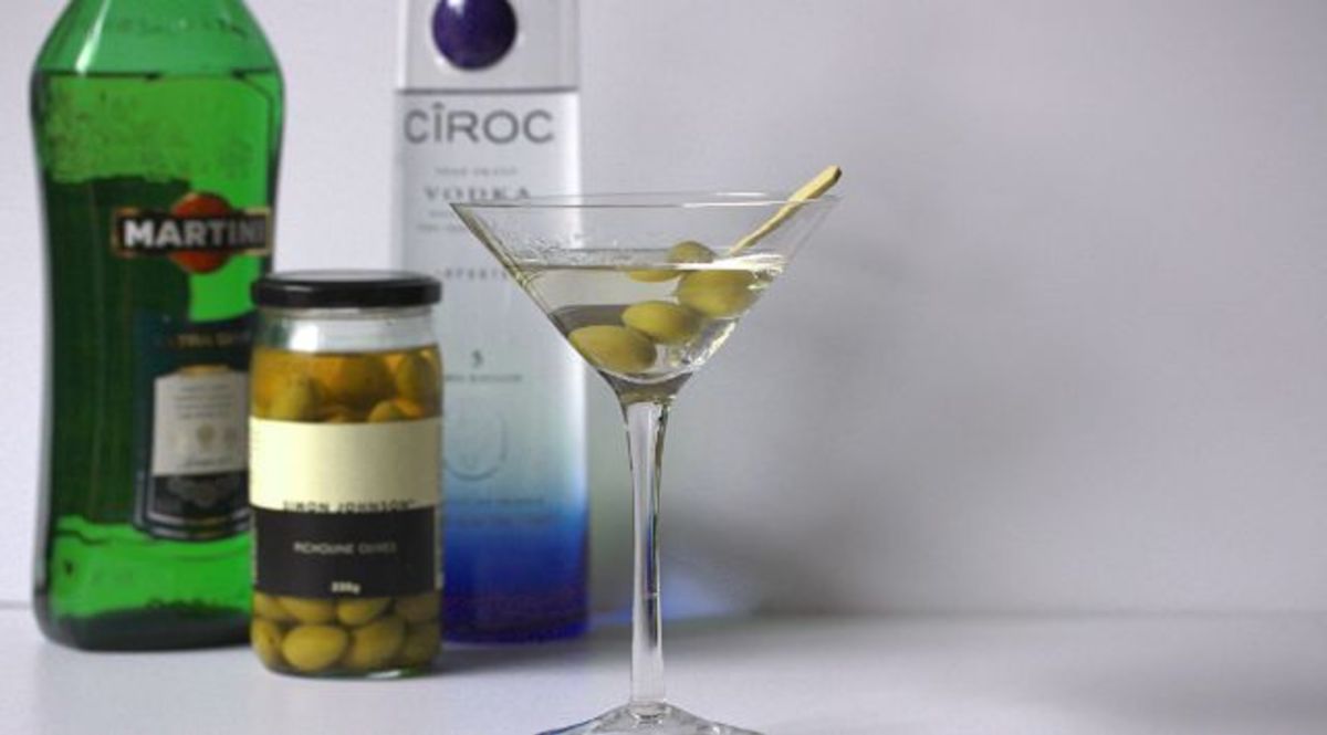 Receta de Dry Martini