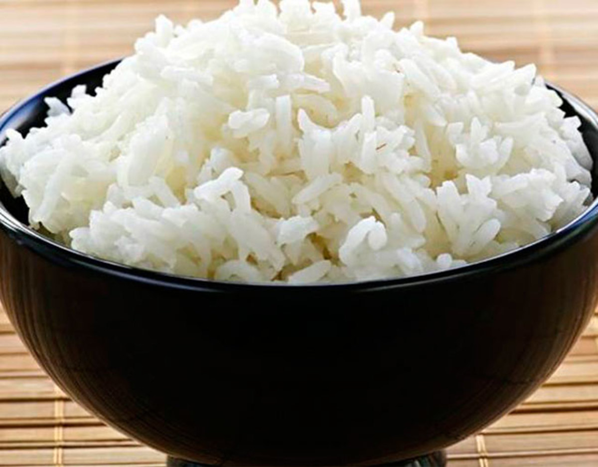 Receta de arroz basmati con verduras