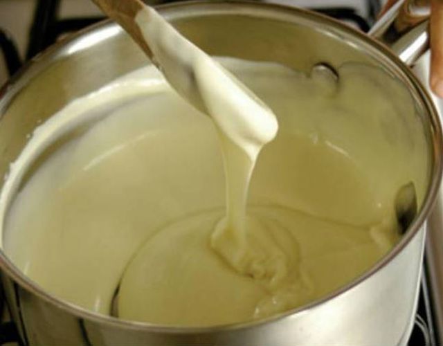 Salsa blanca para pasta 