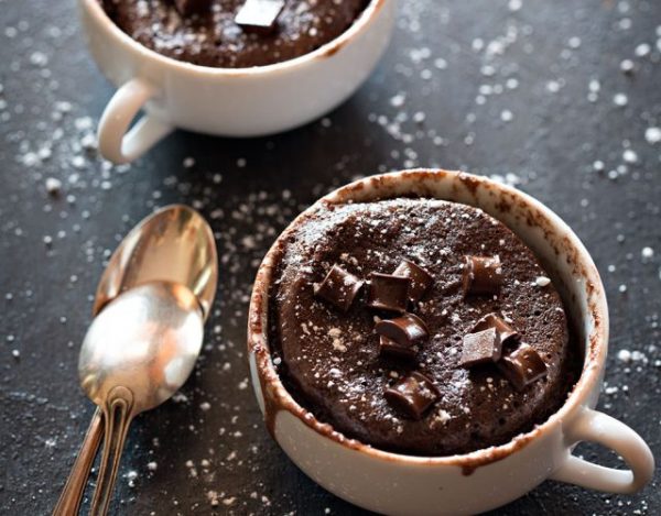 Receta de Brownie a la taza