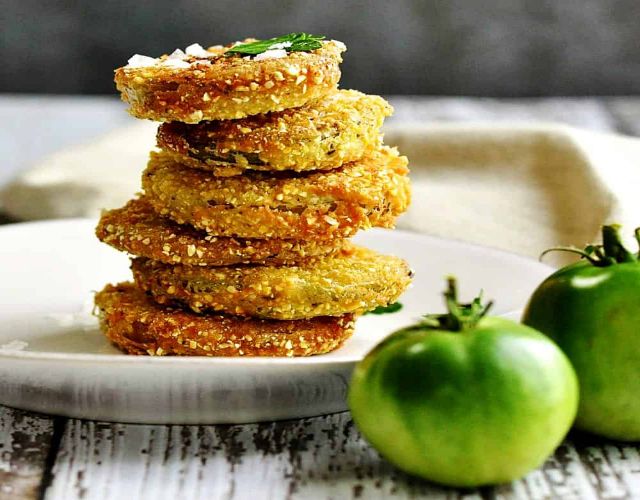 Receta de Tomates Verdes Fritos