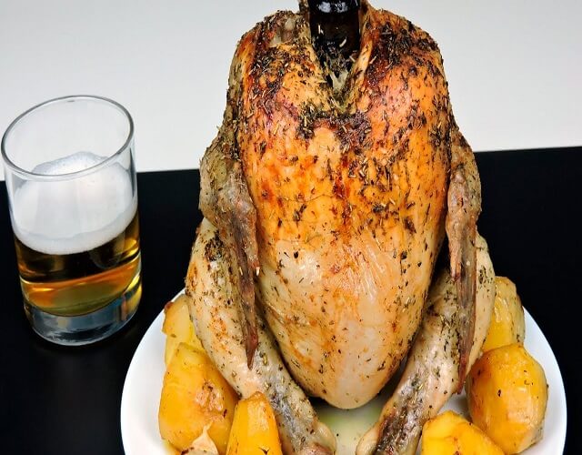 Pollo A La Cerveza Con Uvas Pollo A La Cerveza Con Uvas