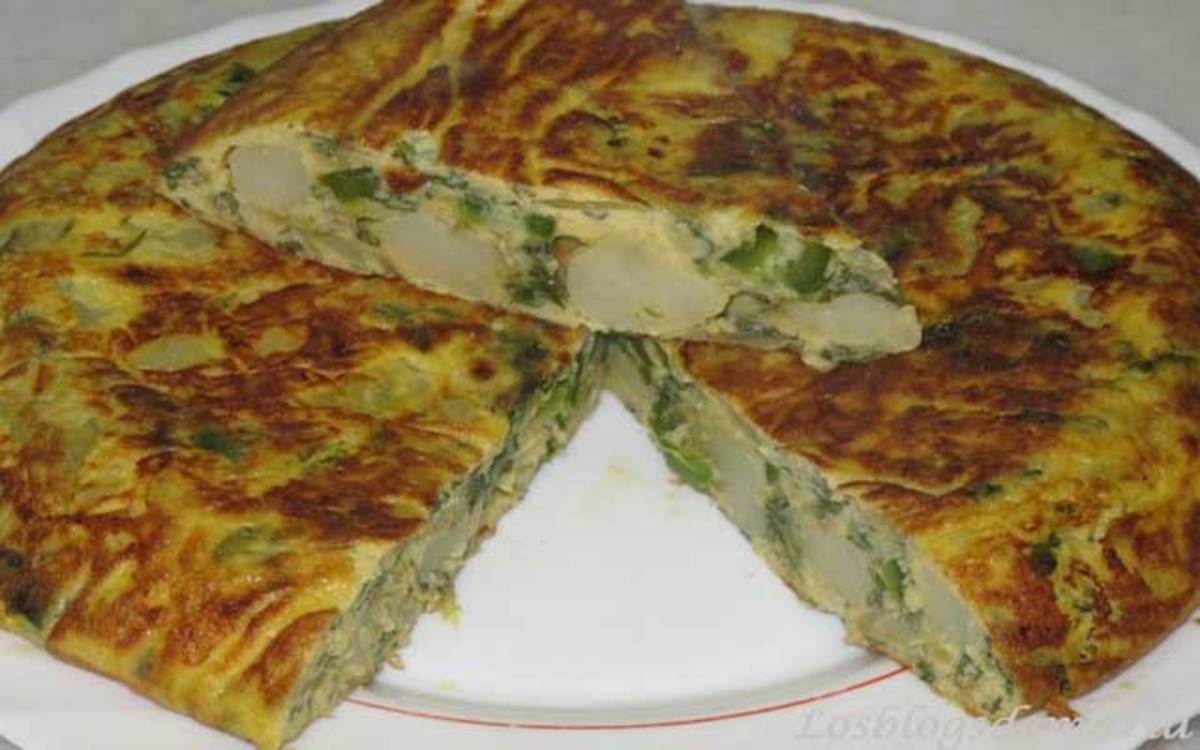 Receta de Tortilla de acelgas