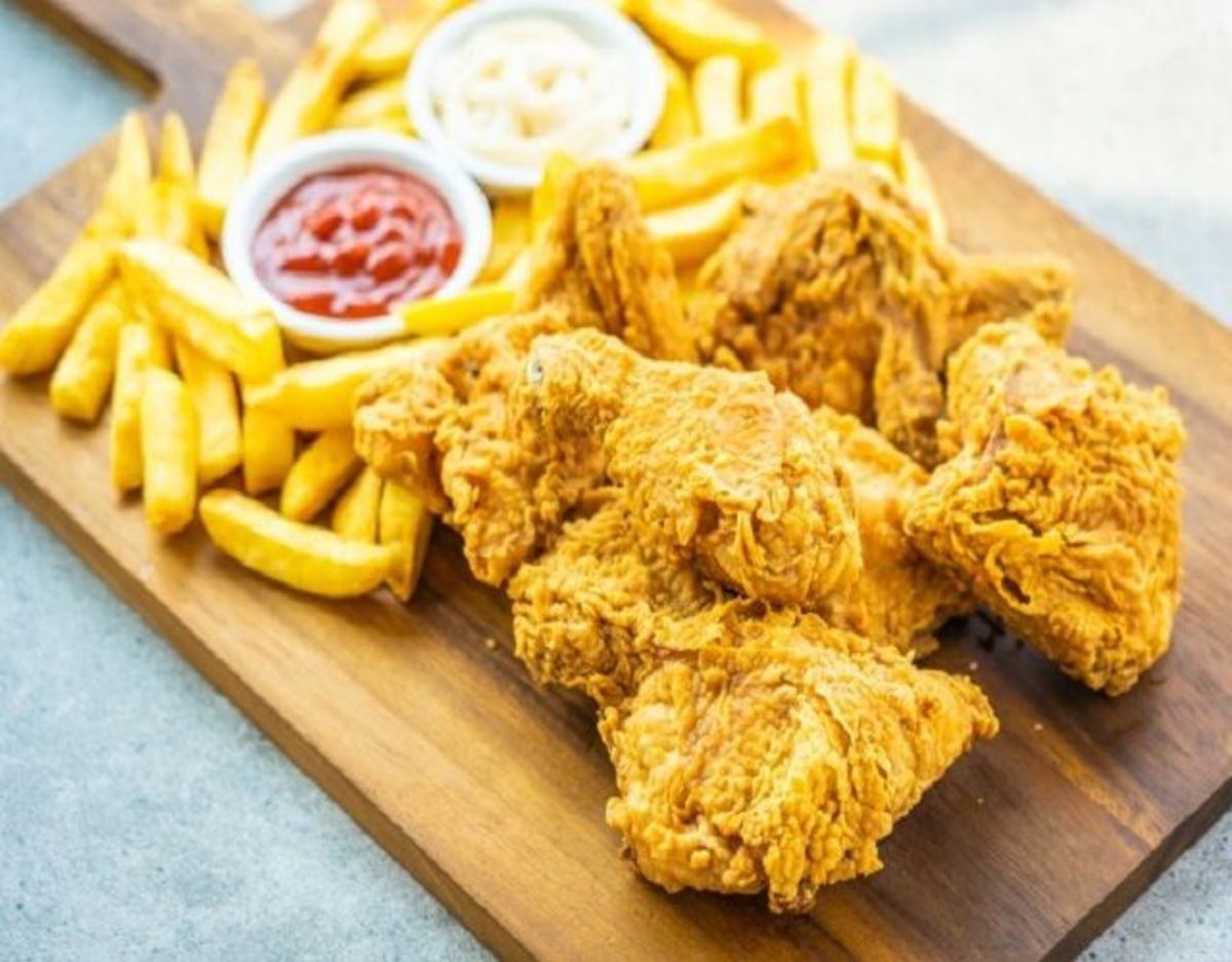 Receta de Pollo frito al estilo americano