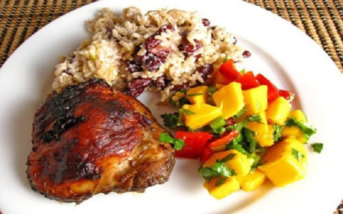 Receta de Pollo jamaicano o Jerk Chicken
