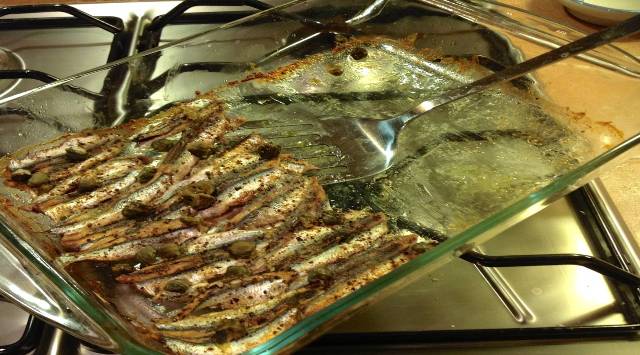 Receta boquerones al horno dieta Receta boquerones al horno dieta