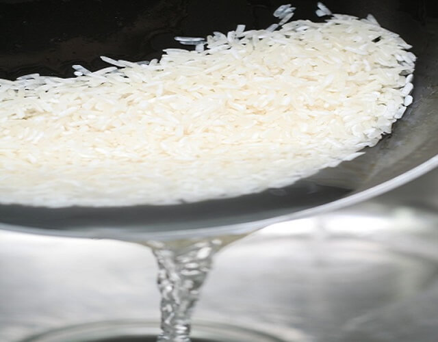 Ensalada de arroz basmati