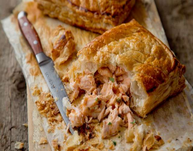 Receta de Empanada de Salmón