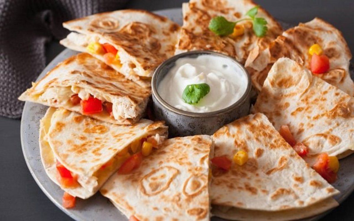 Receta De Quesadilla De Jamón Y Queso 4309