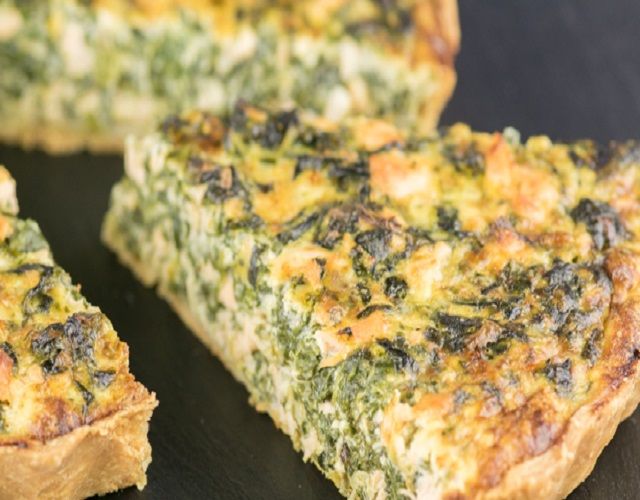 Quiche De Espinacas Receta Fcil Y Saludable