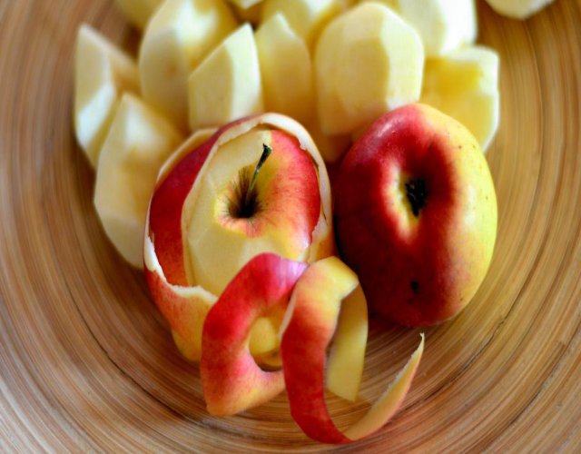Receta de Ensalada de manzana y tomate