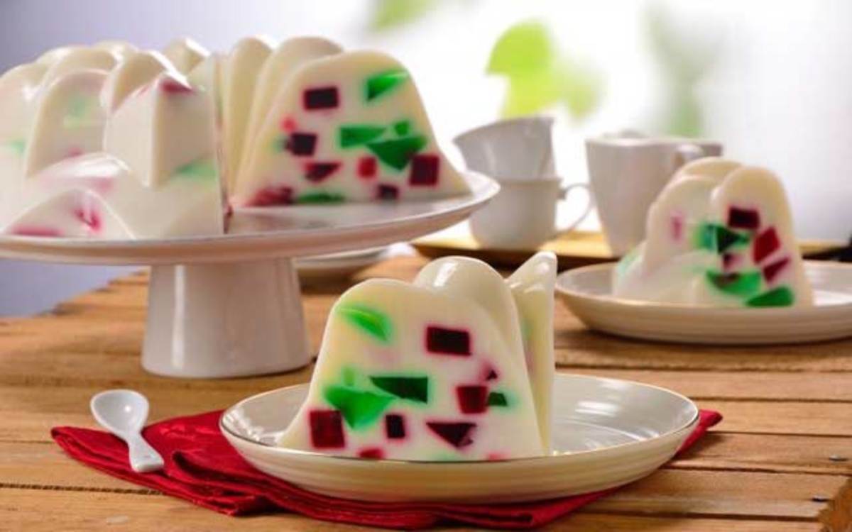 Receta de Gelatina de mosaico