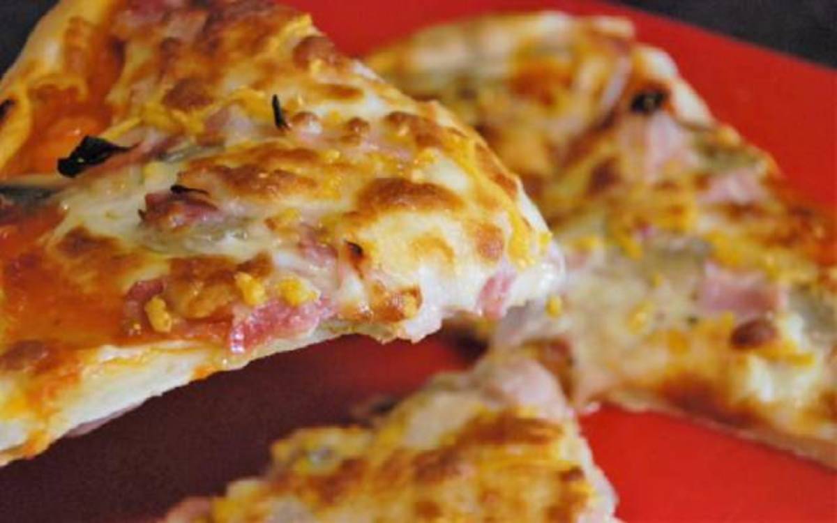 Calorias Pizza Jamon Y Queso Dominos