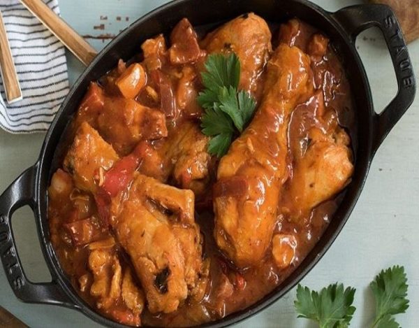 Receta De Pollo En Salsa De Pimientos Asados