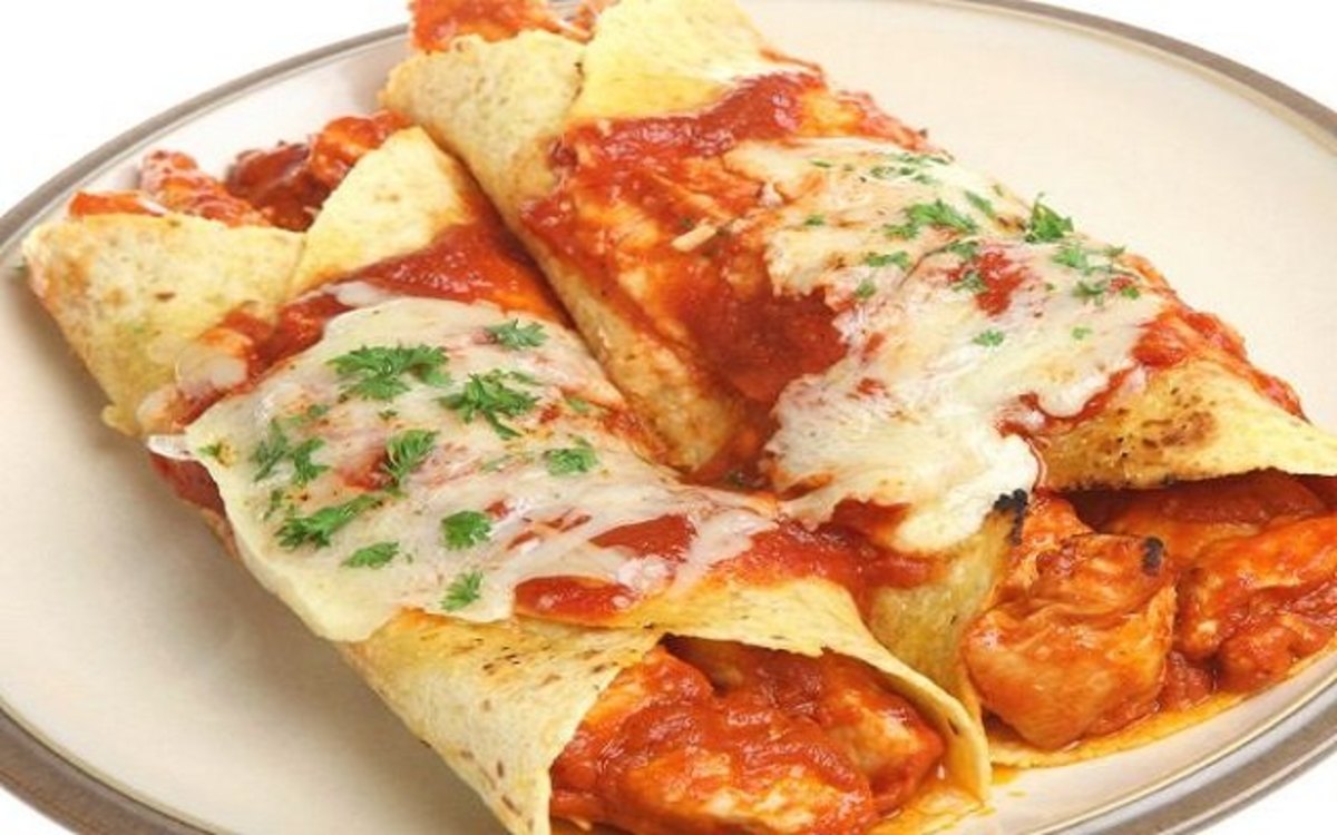 Receta de Enchilada suiza