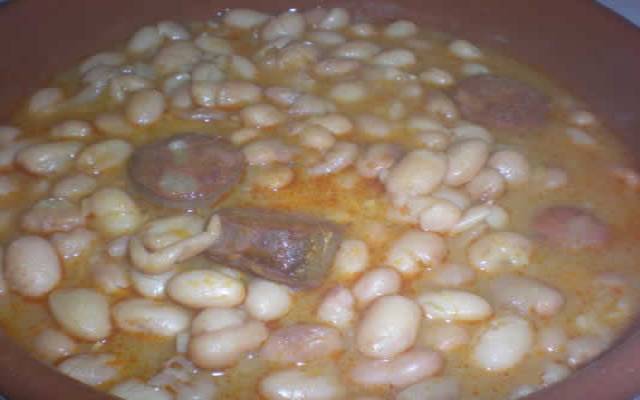 Receta de Judías pintas con chorizo