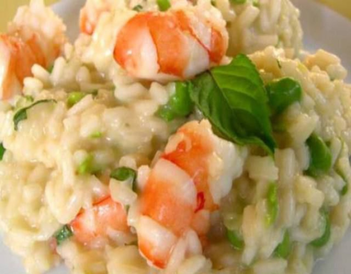 Receta de Risotto de Camarones
