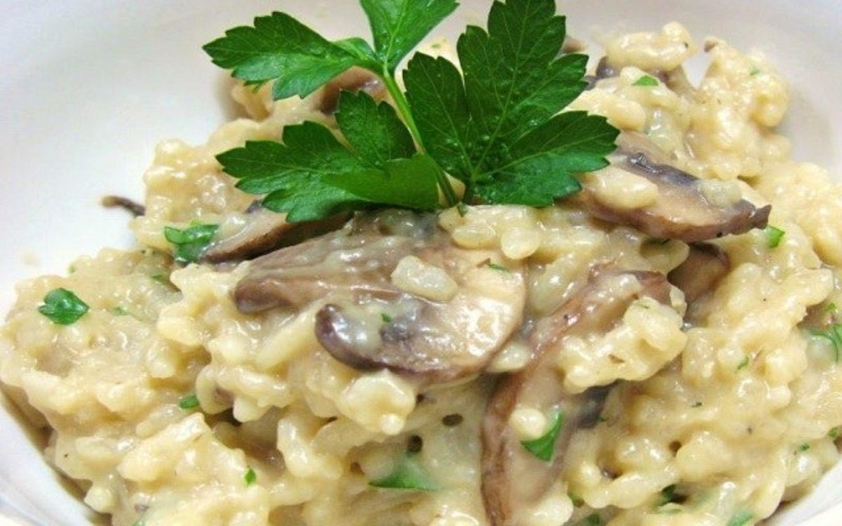 Receta de Risotto de hongos