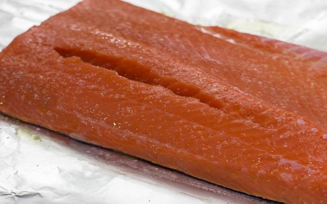 Aspic de salmón