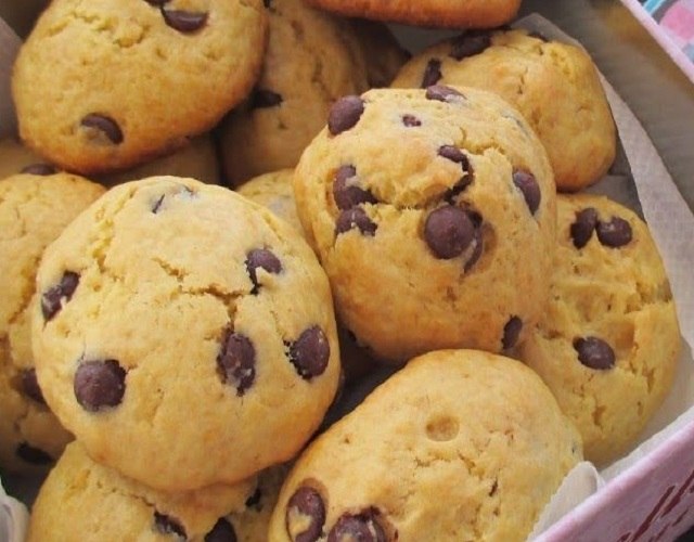 Receta de Galletas con pepitas de chocolate sin lactosa Receta de Galletas con pepitas de chocolate sin lactosa