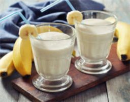 Receta de Smoothie de plátano y yogur