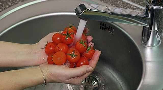 Ensalada con tomates cherry