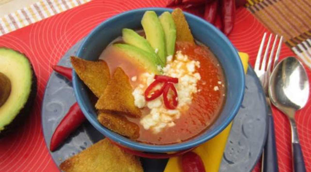 Receta De Sopa Azteca